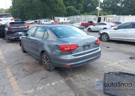 2015 Volkswagen Jetta 2.0L S из США, поврежденный, VIN 3VW2K7AJ7FM240507